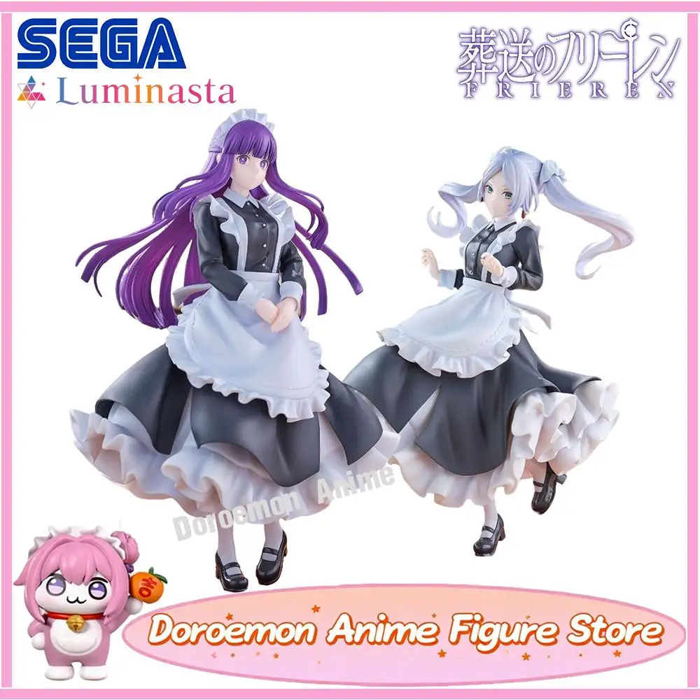 

In Stock Original Sega Luminasta Sousou No Frieren Fern Frieren Maid Costume Ver. Anime Kawaii Maid Girls Figures Model Toys