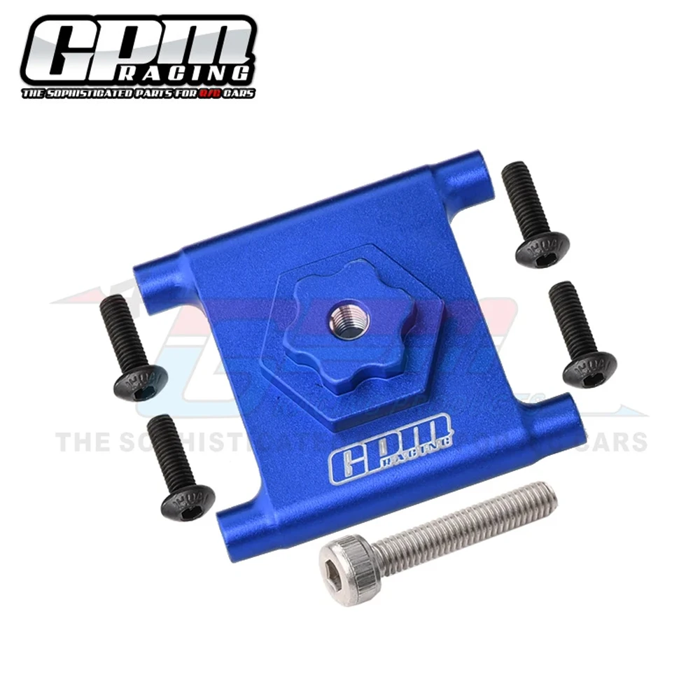 GPM Metal Rear Spare Tire Mount Fixed Seat Bracket LOS230080 for LOSI 1/10 Lasernut Tenacity ULTRA 4 U4 4WD ROCK TACER LOS03028