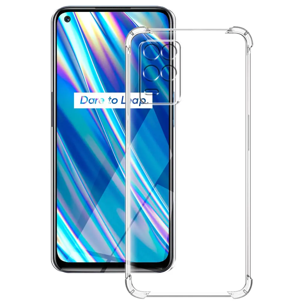 For Realme Narzo 30 5G Case Silicone Soft Shockproof Cover Narzo 30 5G Clear Phone Case For OPPO Realme Narzo 30 5G Funda Coque