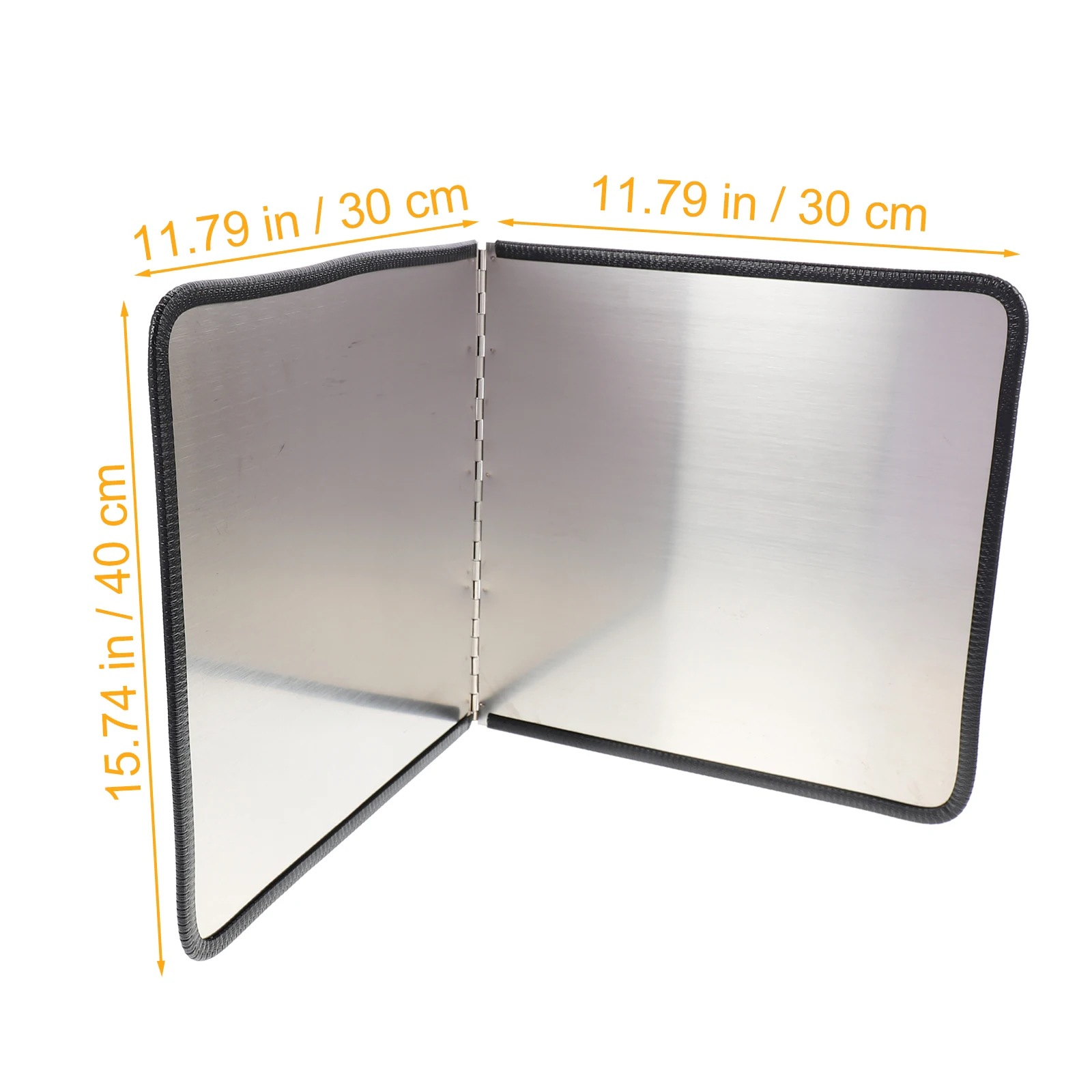 Stainless Steel Oil Splash Baffle Grease Splatter Guard Easy Clean Kitchen Tool Silver Practical Cookware Foldable Protective