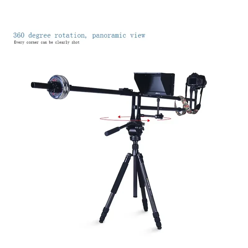Professional Portable Carbon Fiber Wieldy Video Camera Jib Crane Slider - view 2