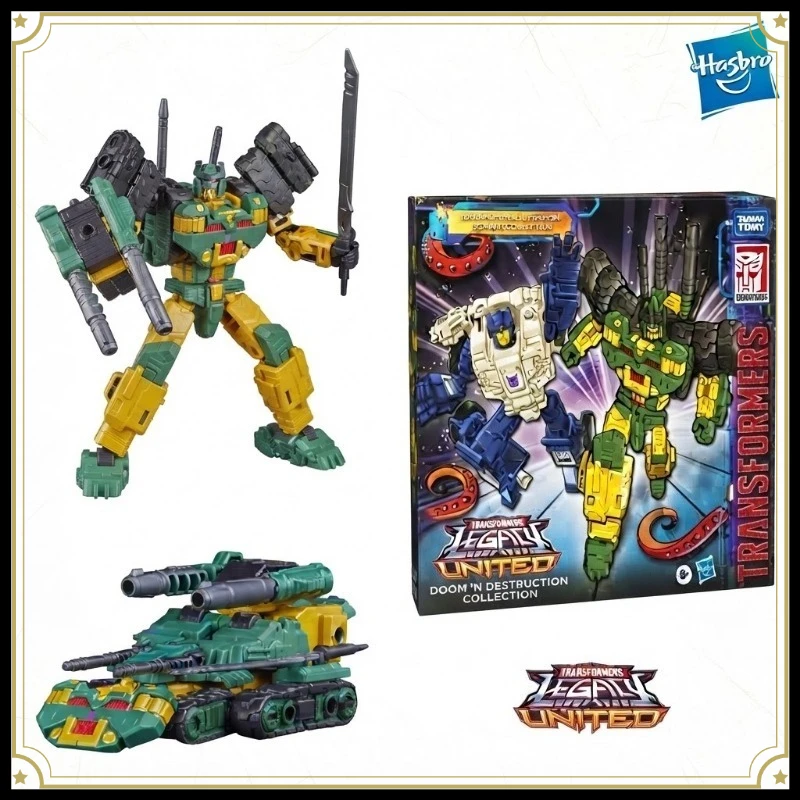 【In Stock】 Transformation Toys Legacy Tank Car 2-Pack Voyager Class Toy collection gifts 100% Original Action Figure Gift
