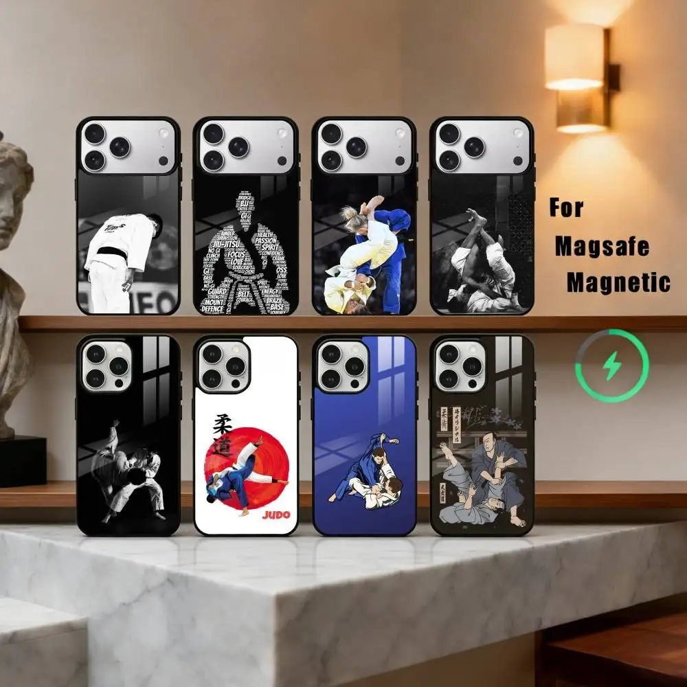 

J-Jujitsu J-JudoS Phone Case For iPhone17,16,15,14,13,12,11 Plus,Pro Max Magnetic For Magsafe Wireless Charging