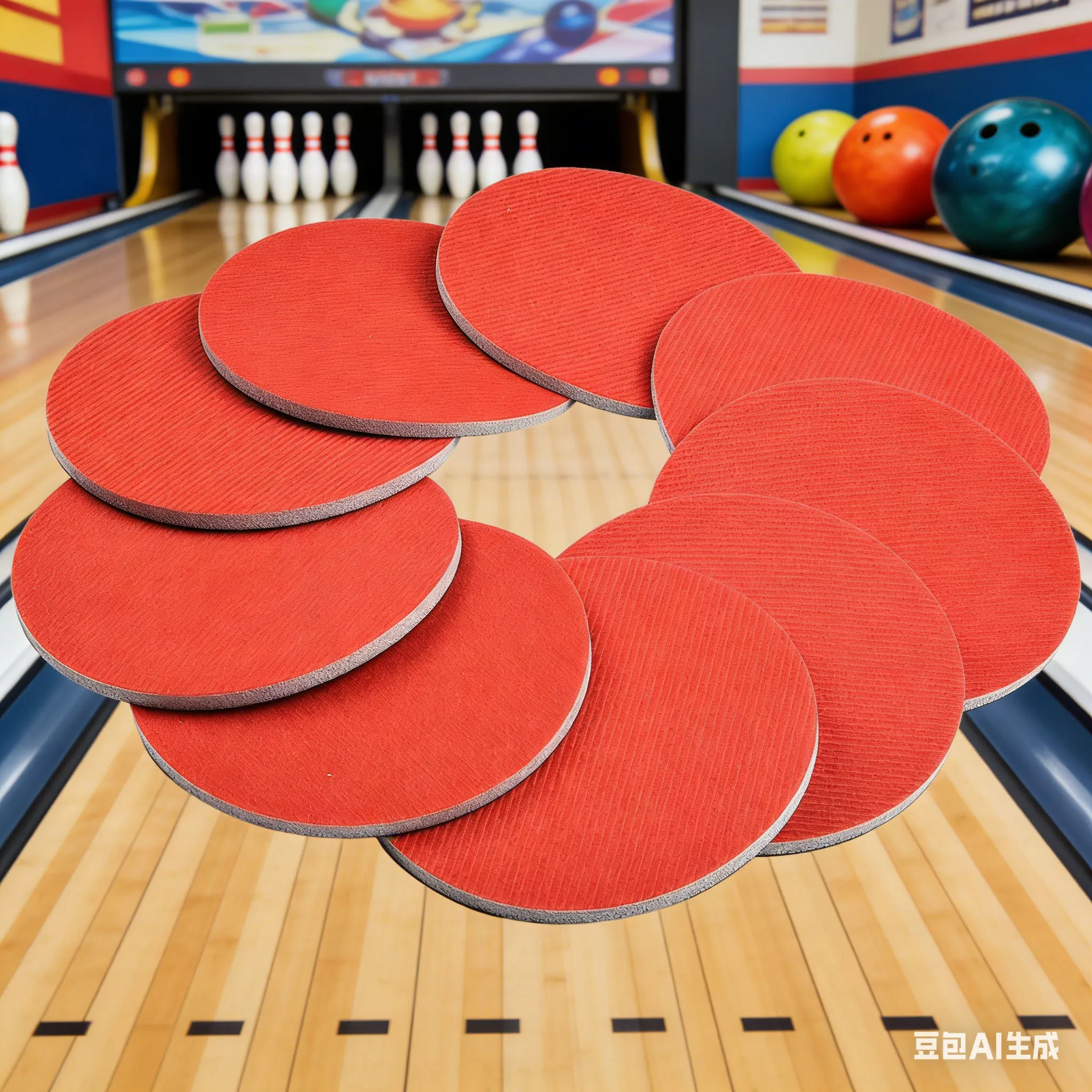 

6 Pcs Bowling Sand Paper 500/1000/2000 Polishing Sponge Sandpaper Bowling Sanding Sand Pads Replace Accessories