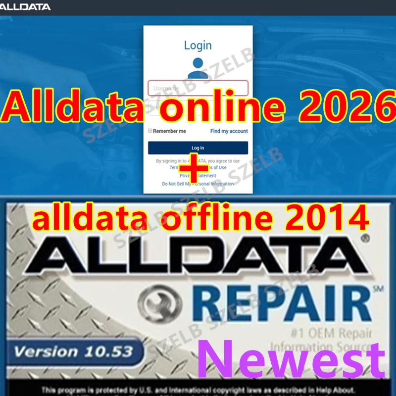 Newest 2026 Alldata Online Account + Auto Repair Alldata 10.53 offline software alldata 2026 full version include Wiring diagram