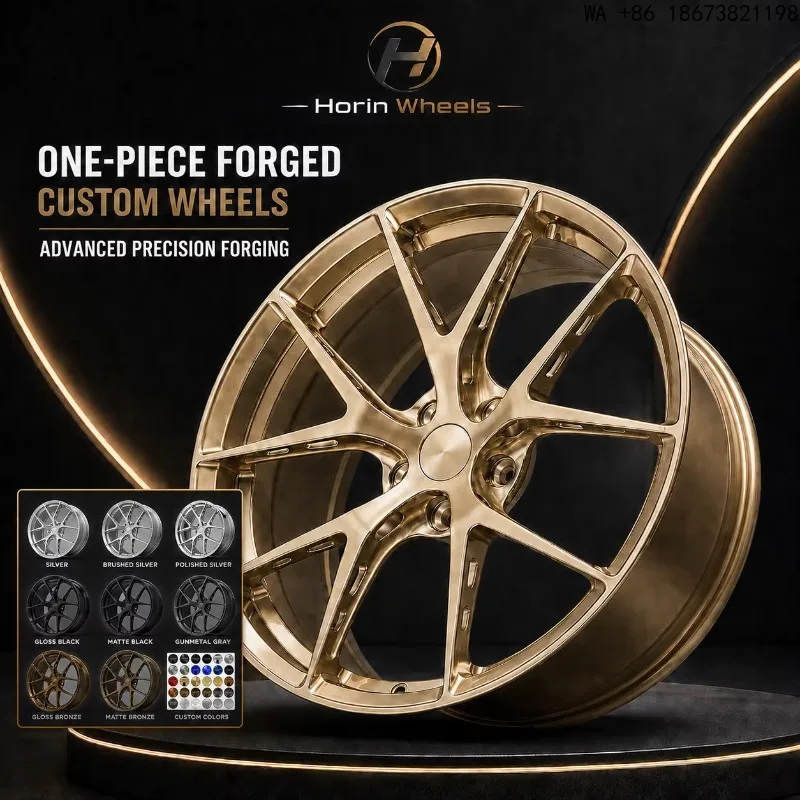 Custom Forged Wheels 16 17 18 19 20 21 22 23 Inch Aluminum Monoblock Alloy 4x100 5x112 5x120 for Audi Q5 FY7 for BMW