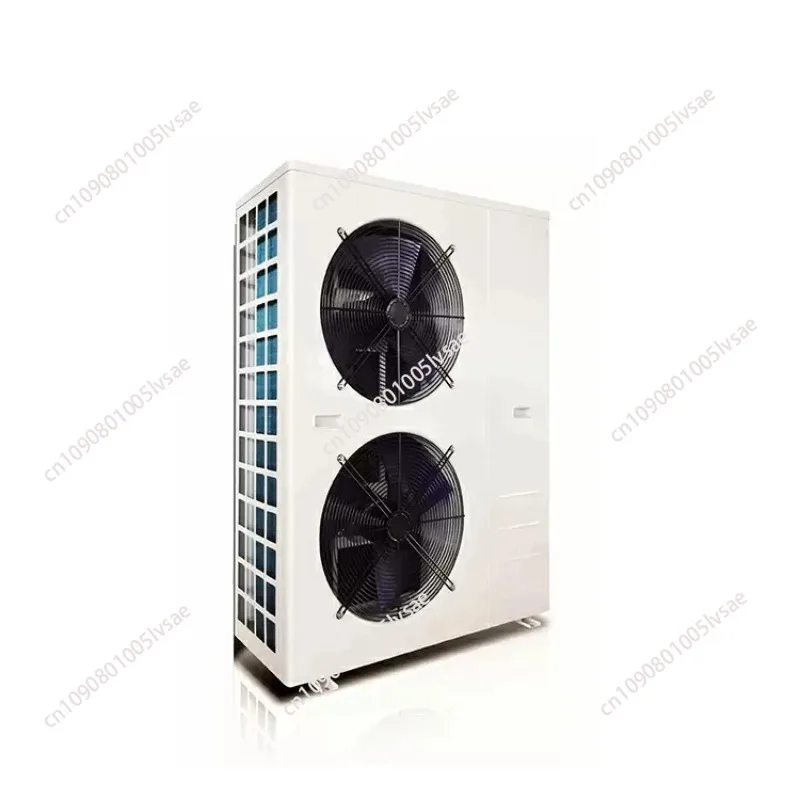 Swimming Pool Titanium Heat Exchanger High Efficiency on/off Galvanized Steel Shell Air Source Heat Pump Heater Chiller Villa