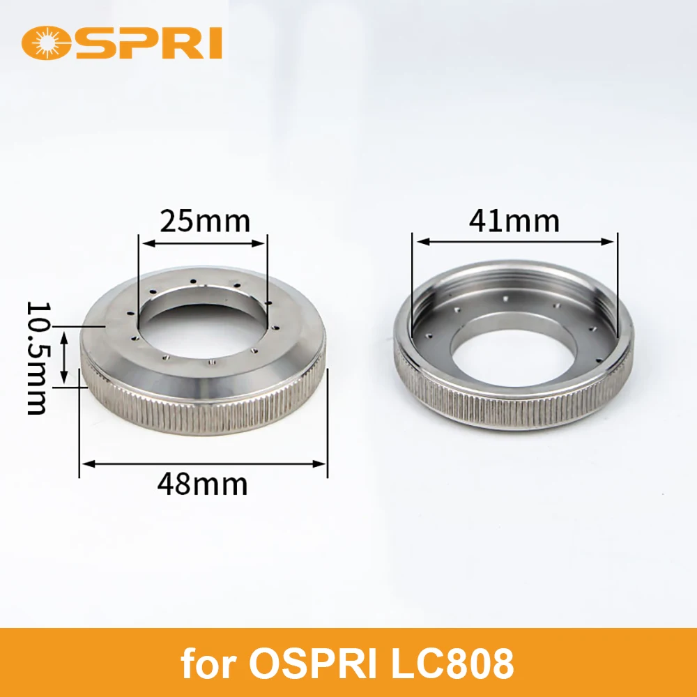 Laser-Keramikring-Sicherungsmutter für Raytools WSX Precitec Ospri Laserschneidkopf-Sicherungsring-Zubehör – Detail 13