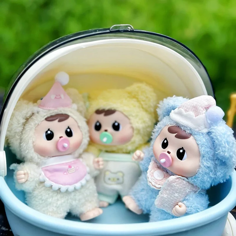 Spot Bao-Ao Good Night Series Blind Box Baby Sleep Cap Pacifier Doll Tide Toys Mystery Box Movable Skeleton Handmade Kids Gift