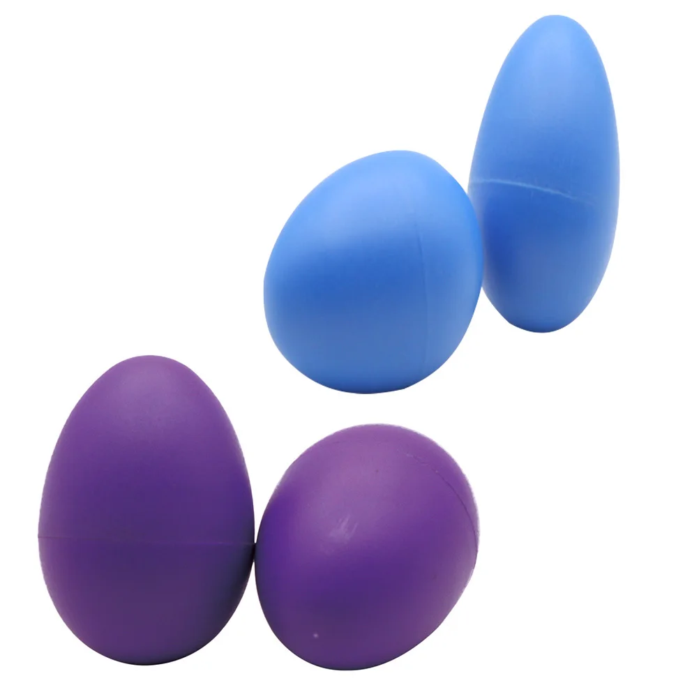 Kind Muzikaal Ei Speelgoed Percussie-instrument voor kinderen Shaker Set Paascadeau Bongo's Handritme Speelbal Leuk leren