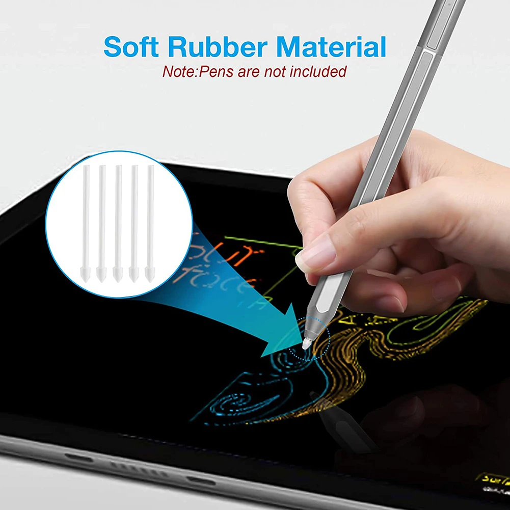 5 шт., наконечники для сенсорного пера Samsung Galaxy Tab S6 T860 T865/S6 Lite
