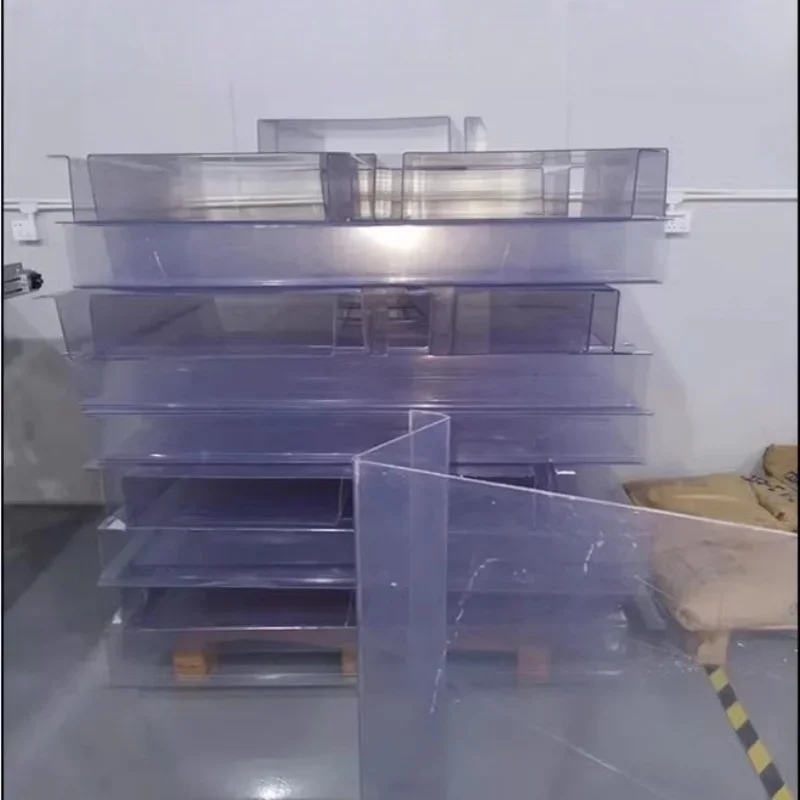 transparent pvc board hard custom cut plastic sheet profile plate
