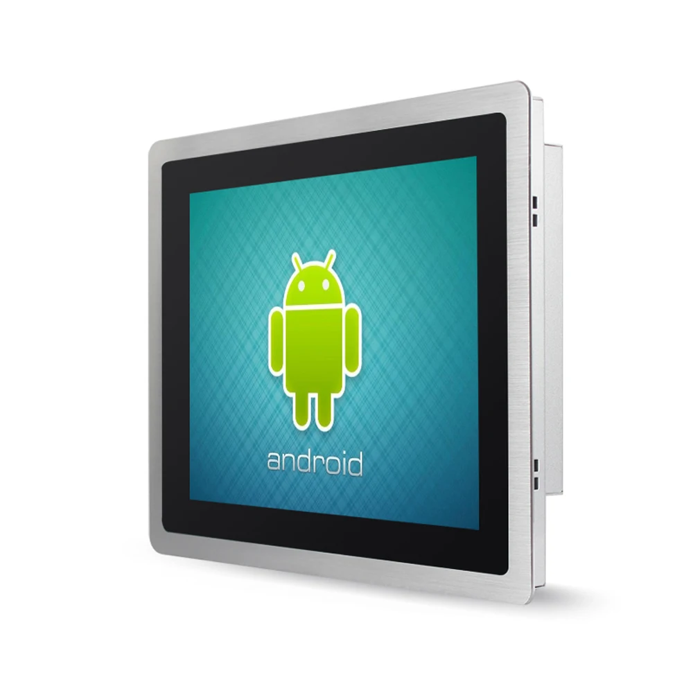 Embedded industrial pc android with 12 inch 10 point capacitive touch screen