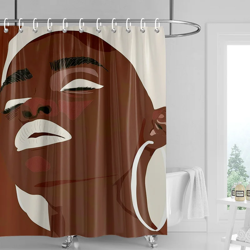 

Американская занавеска для душа INS с абстрактной иллюстрацией, занавеска для ванны, занавеска для отеля/SPA, занавеска для перегородки 180x200 см, 240x180 см