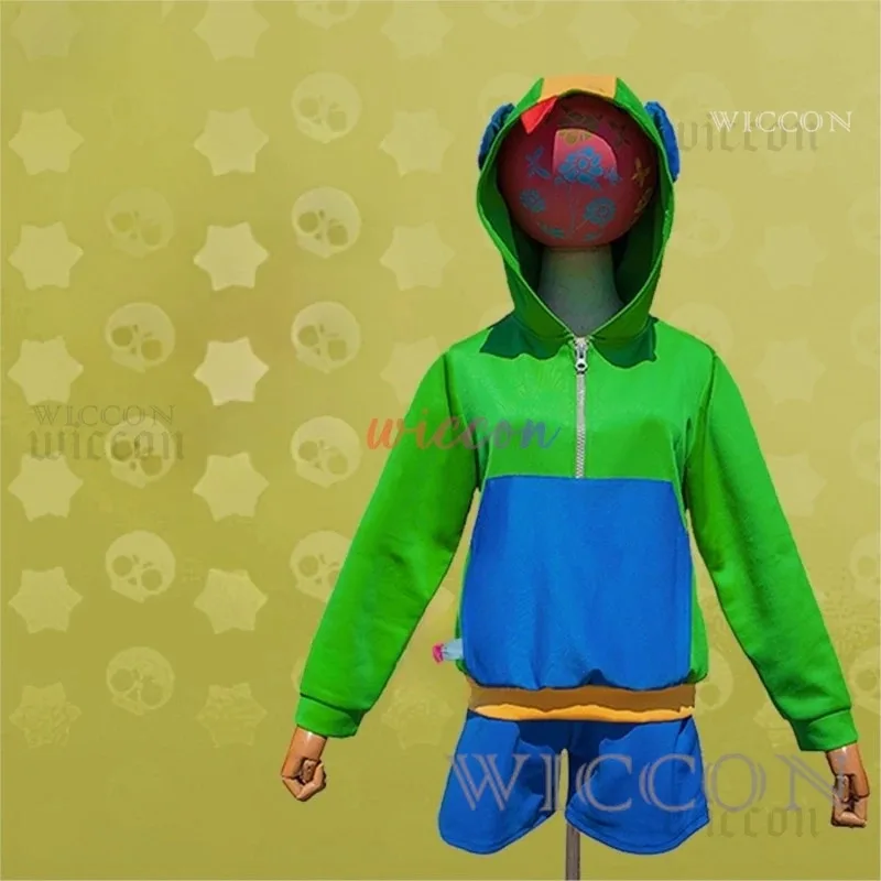 

Леон Косплэй легендарные Hoddies Browls наряд униформа Старр аниме топ унисекс шорты ткань конфеты Хэллоуин вечерние одежда для ролевых игр