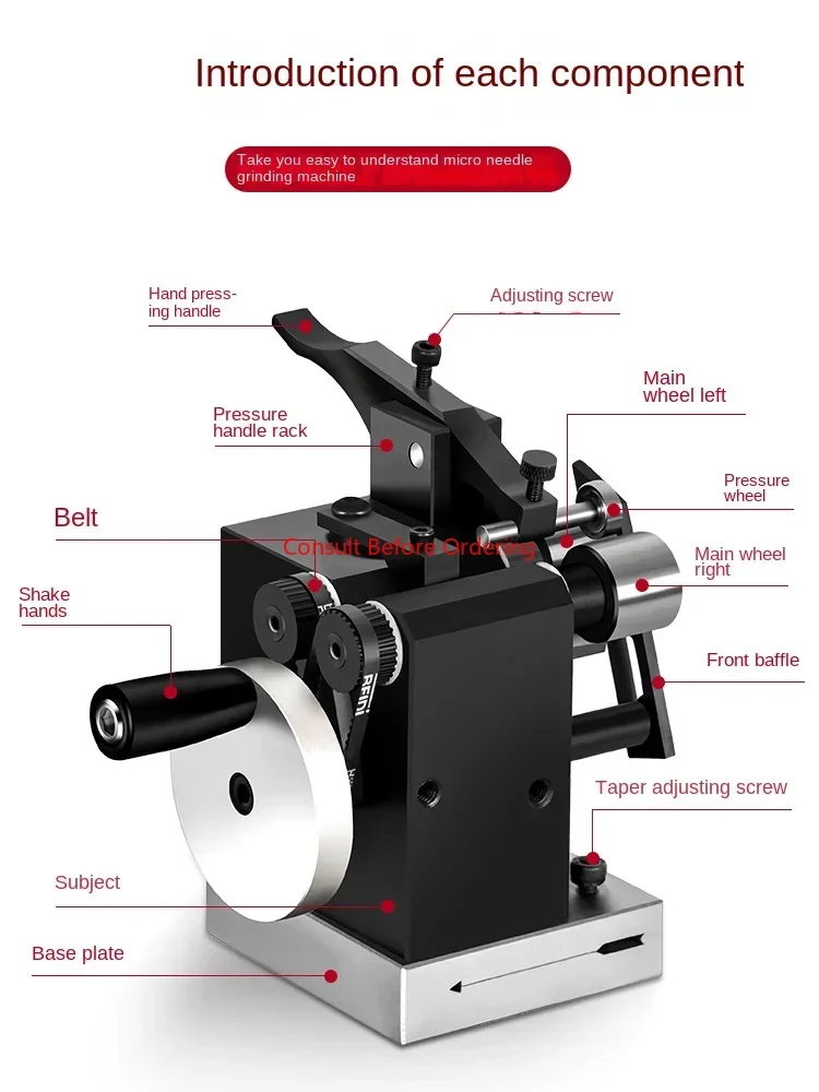 

Мини-пуансонная шлифовальная машина Прецизионная микрошлифовальная машина электрическая