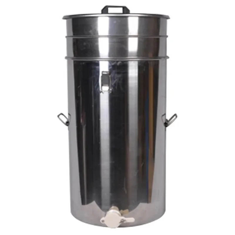 Beekeeping tool 304 30L/50L/100L stainless steel honey storage tank with double sieve