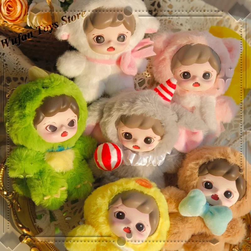 

Zorra Fluffy Cabin Series слепая коробка игрушки виниловое лицо плюшевая модель куклы подарки-сюрпризы настольный орнамент коллекция игрушек каваи подарки