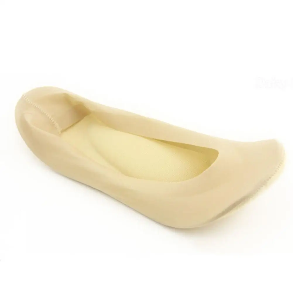 1 paio di calzini invisibili antiscivolo in silicone da donna caviglia in seta di ghiaccio estate calzino traspirante ultrasottile pantofole calzino basso da barca