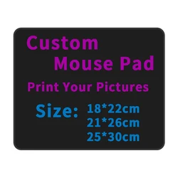 Custom Mousepad Game Small Size Computer Desk Pad Natural Rubber Creative Gifts Gamer Carpet Home Keyboard Pad DIY Mouse Pad