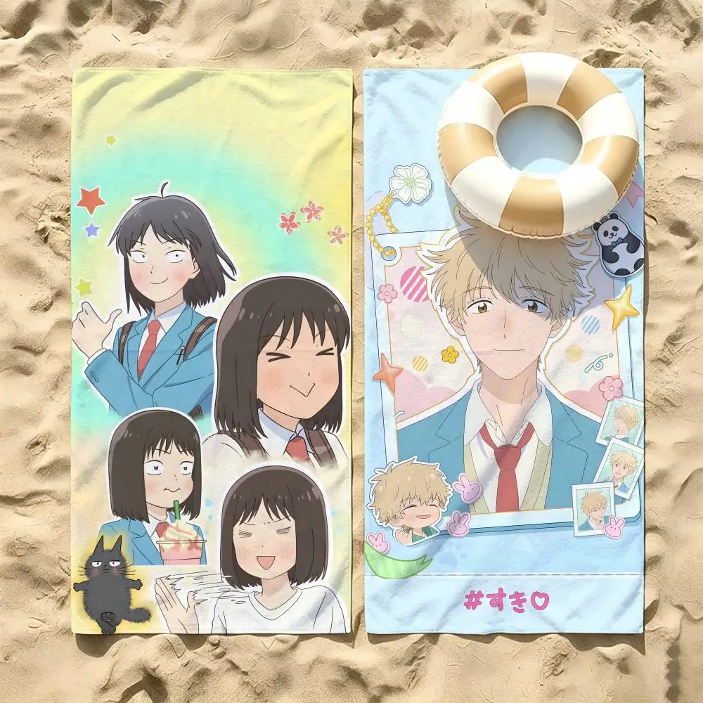 Anime Skip and Loafer Towel Microfiber beach towel, quick-dry, sand-free, ultra-fine fiber, super soft.