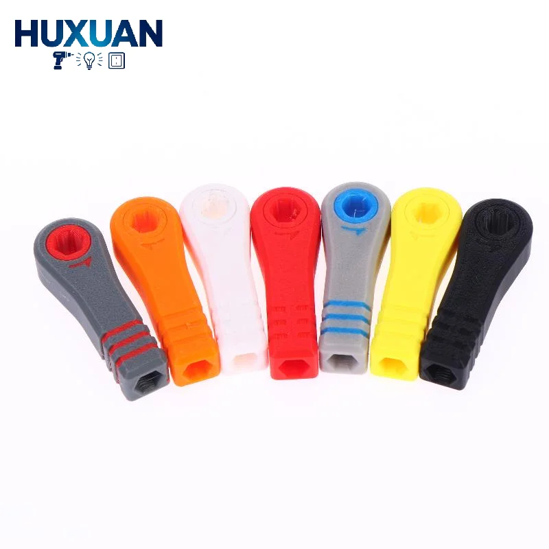 Non Slip Plastic Zipper Pull Replacements Multicolor Easy Install for Hiking Backpack Luggage Jacket Outdoor Gear