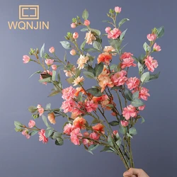 1PC,Artificial Camellia Silk Flowers Fake Camellia Artificial Flowers Branch for Wedding Party Backdrop Home Table Garden Decor