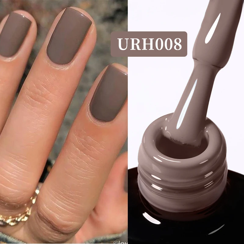 Ur Suiker 7Ml Matte Nude Kleur Gel Nagellak Top Coat Base Gel Semi-Permanente Vernis Weken Van Uv Led Nail Art Manicure