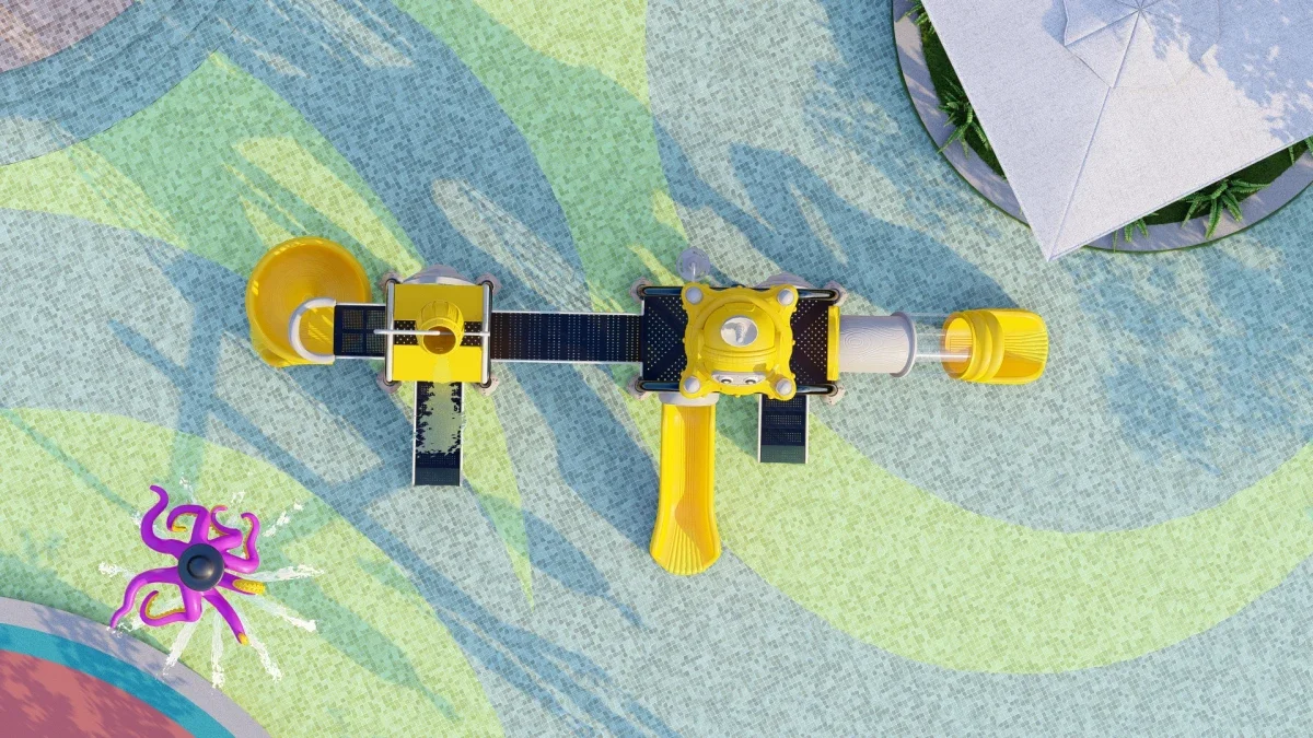 BOKE Water Entertainment Water Slides Are Customized According to the Venue for High-end Water Amusement