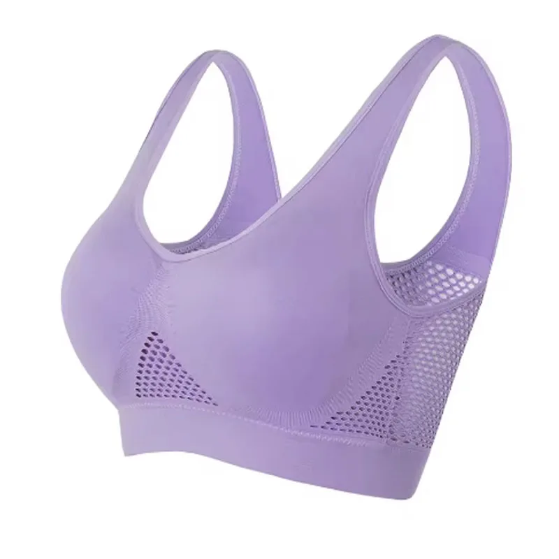 Спортивный дышащий бюстгальтер, топ для фитнеса, женский бюстгальтер, съемный спортивный бюстгальтер с мягкой подкладкой, бесшовные бюстгальтеры пуш-ап для бега в тренажерном зале