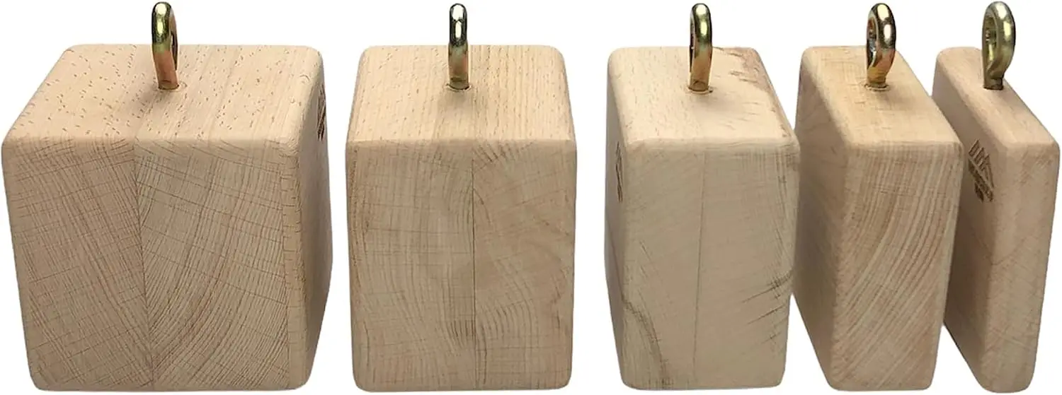 

5 of Training Blocks | Essential for Rock Climbing, Crossfit, Workouts and Ninja | Equipment for Enhancing Finger and Grip Stren