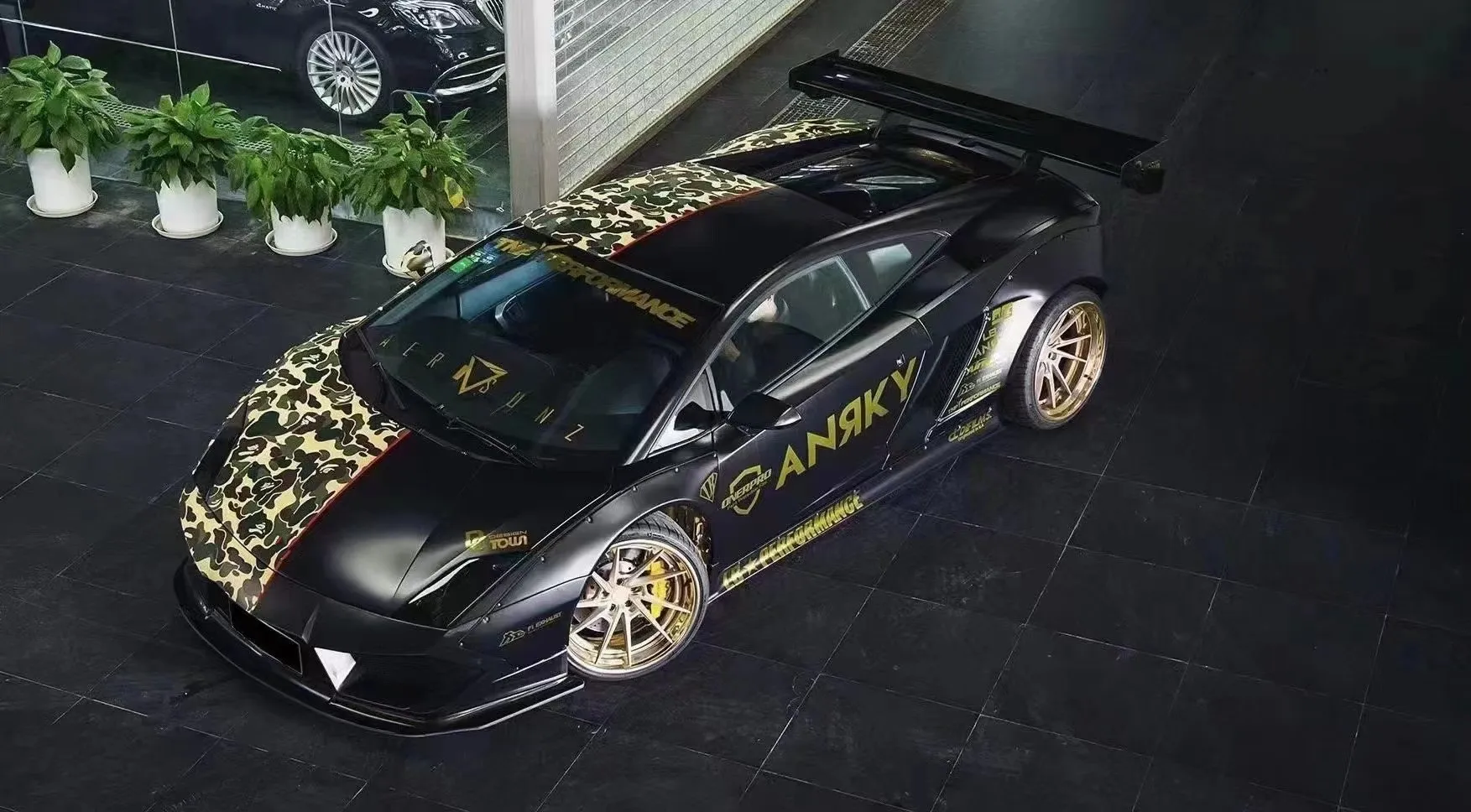 لامبورغيني جالاردو LP550 LP560 LP570 طقم الجسم جالاردو LB جسم عريض كي منتج جديد