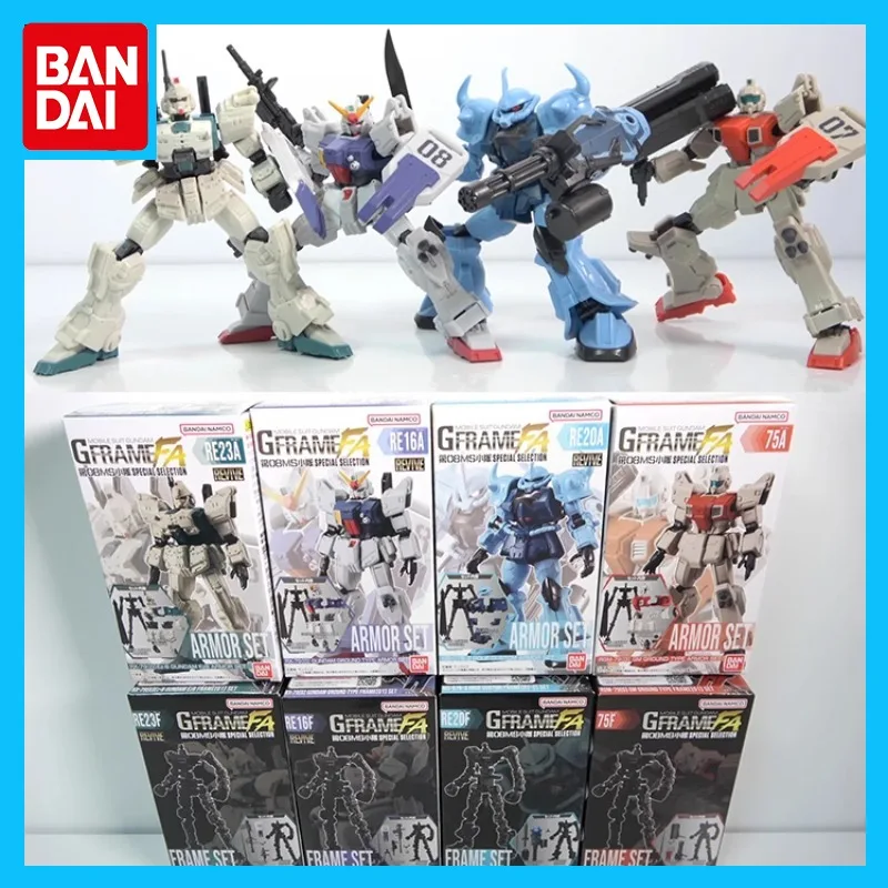 

Bandai Origianl GUNDAM Anime Figure G-FRAME08MS Marine Gundam CANDY TOY Action Figure Toys for Boys Girls Kids Gift