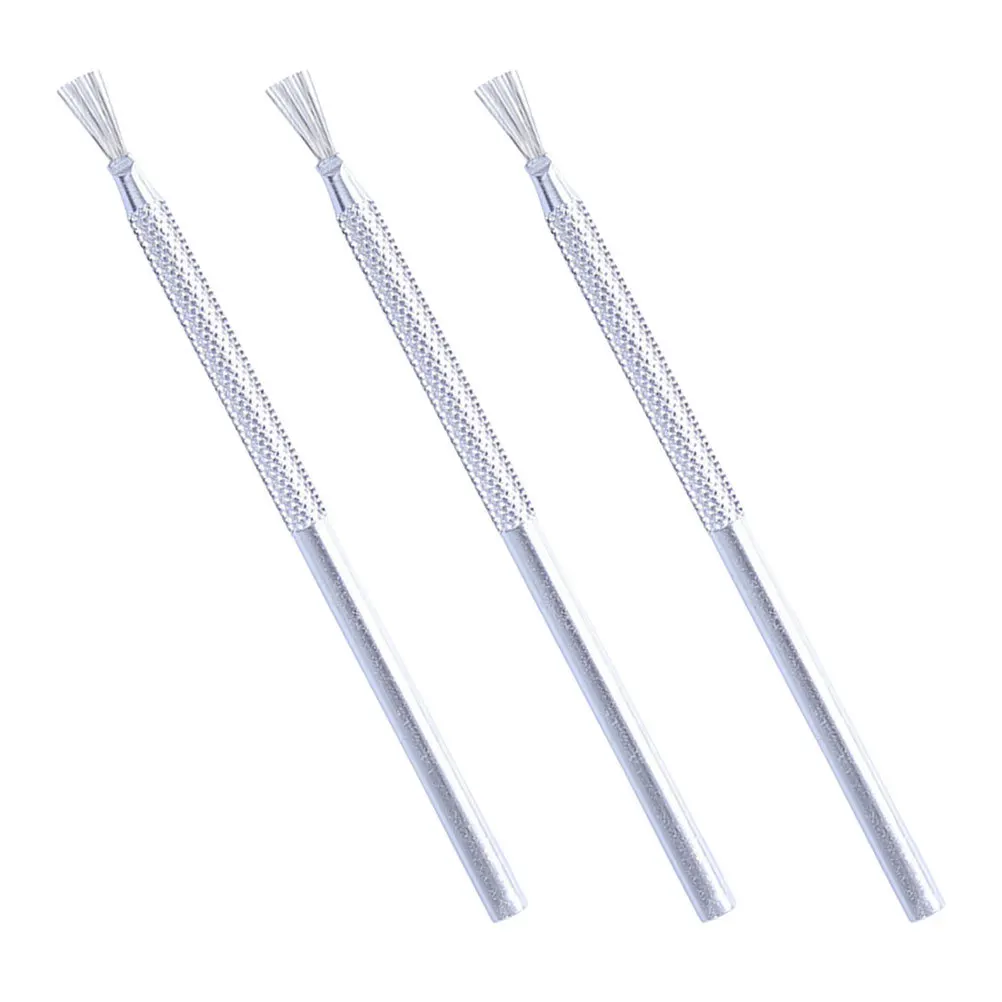 3 قطعة أداة فرشاة إبرة الصلب لصنع نسيج الطين النحت الفخار الفن الحرفية المشاريع Diy بها بنفسك النمذجة نحت مجموعة #3