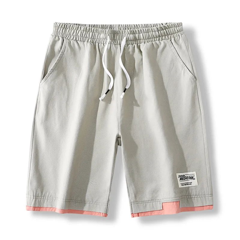 

Summer Lightweight Breathable Outdoor Daily Sports Casual Shorts for Men's Casual Trend Loose Five Quarter Knee Length Shorts
