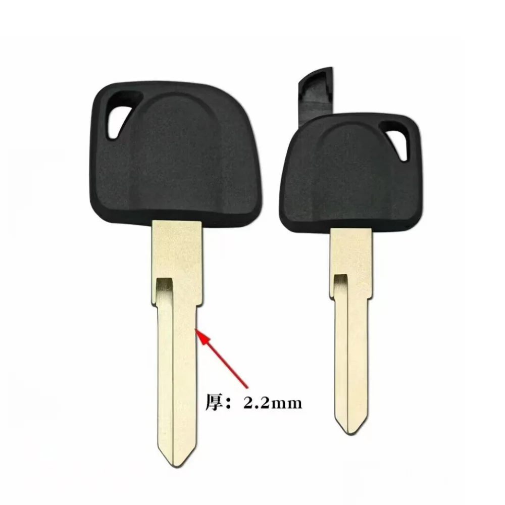 2PCS/Lot Car Transponder Chip Key Shell Casing Replacement for Mercedes-Benz Engineering Vehicle