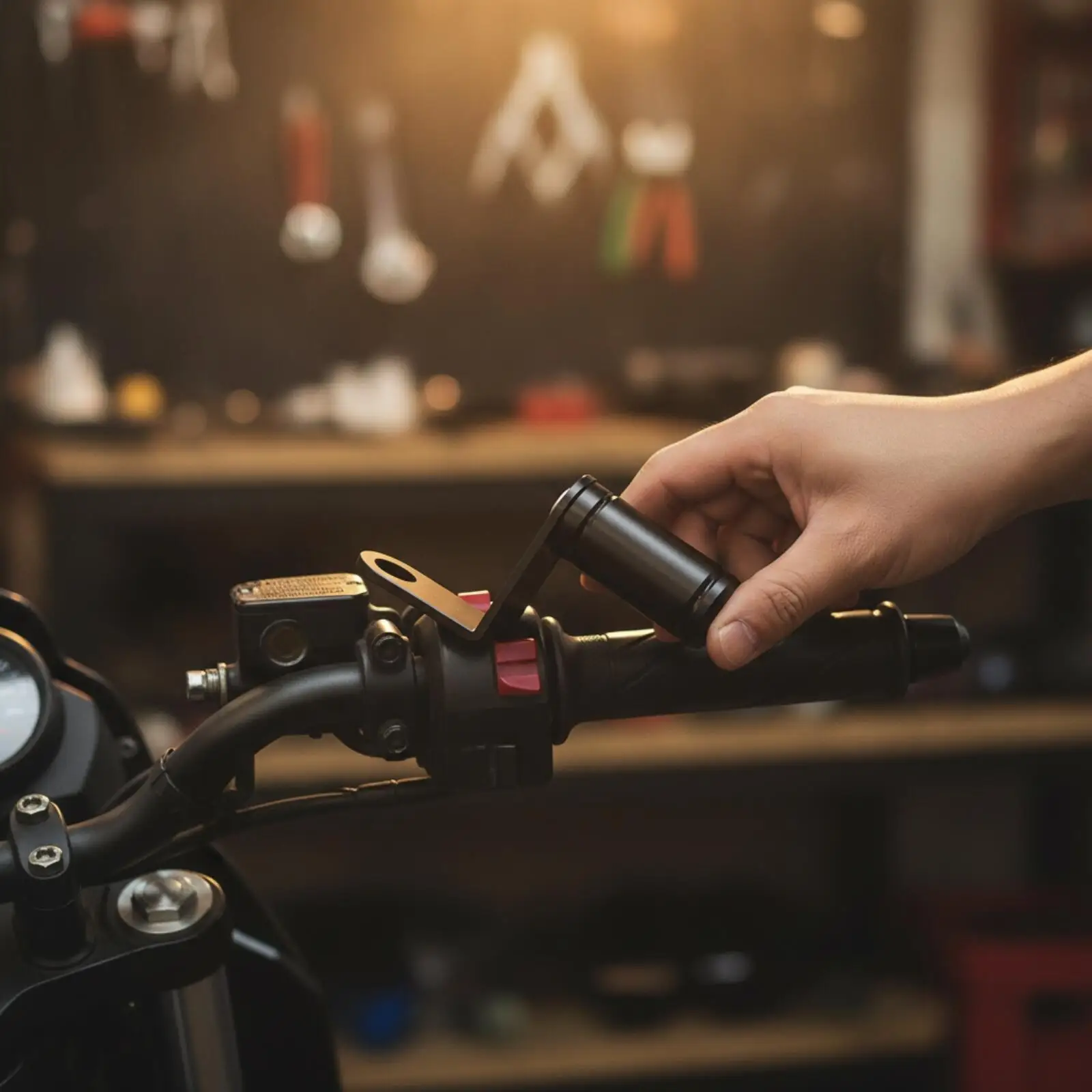 Support d'adaptateur de rétroviseur de moto en aluminium CNC, support de rétroviseur pour guidon de vélo, rétroviseur latéral
