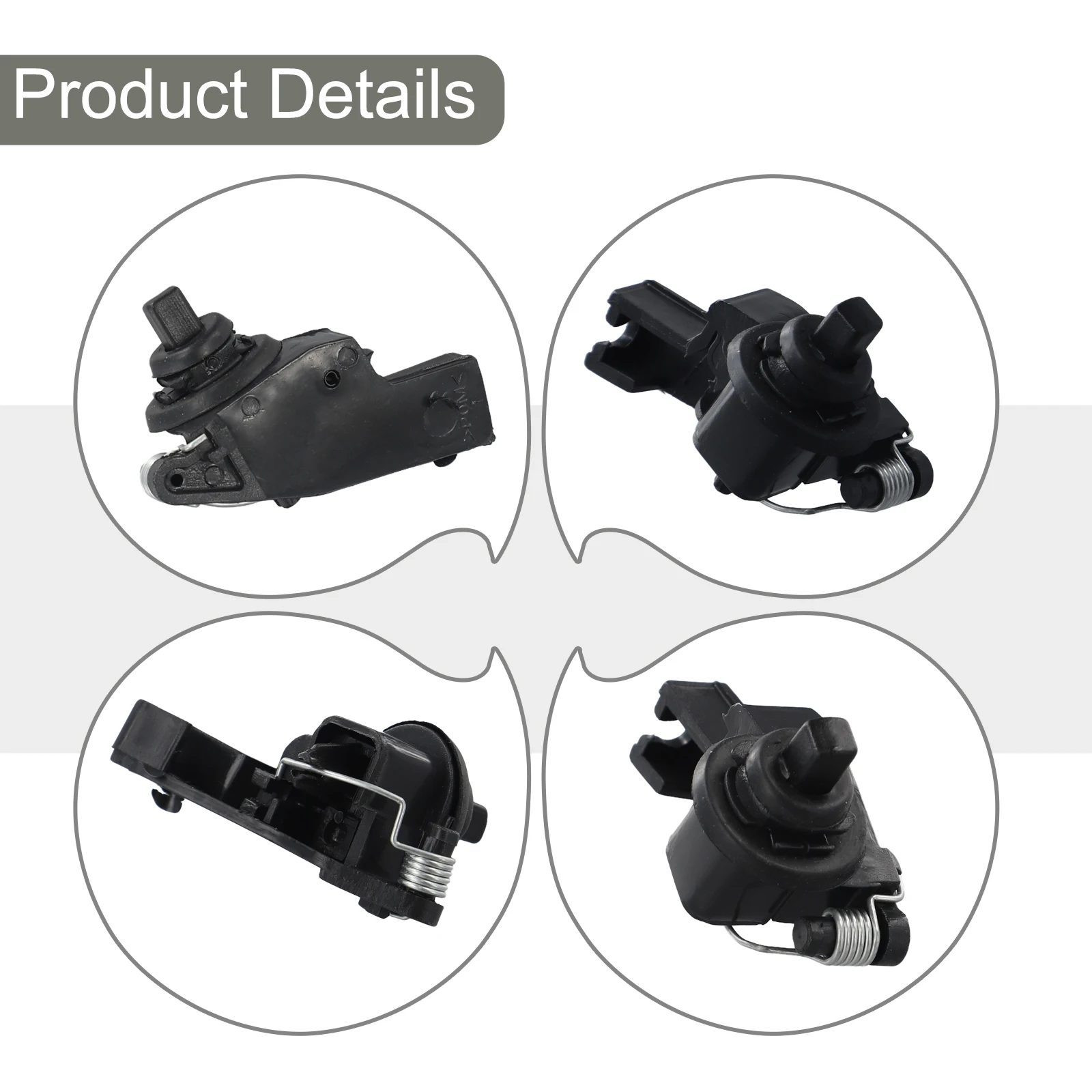 Fuel Door Latch Lock Release Actuator Gas Tank Lock Switch for