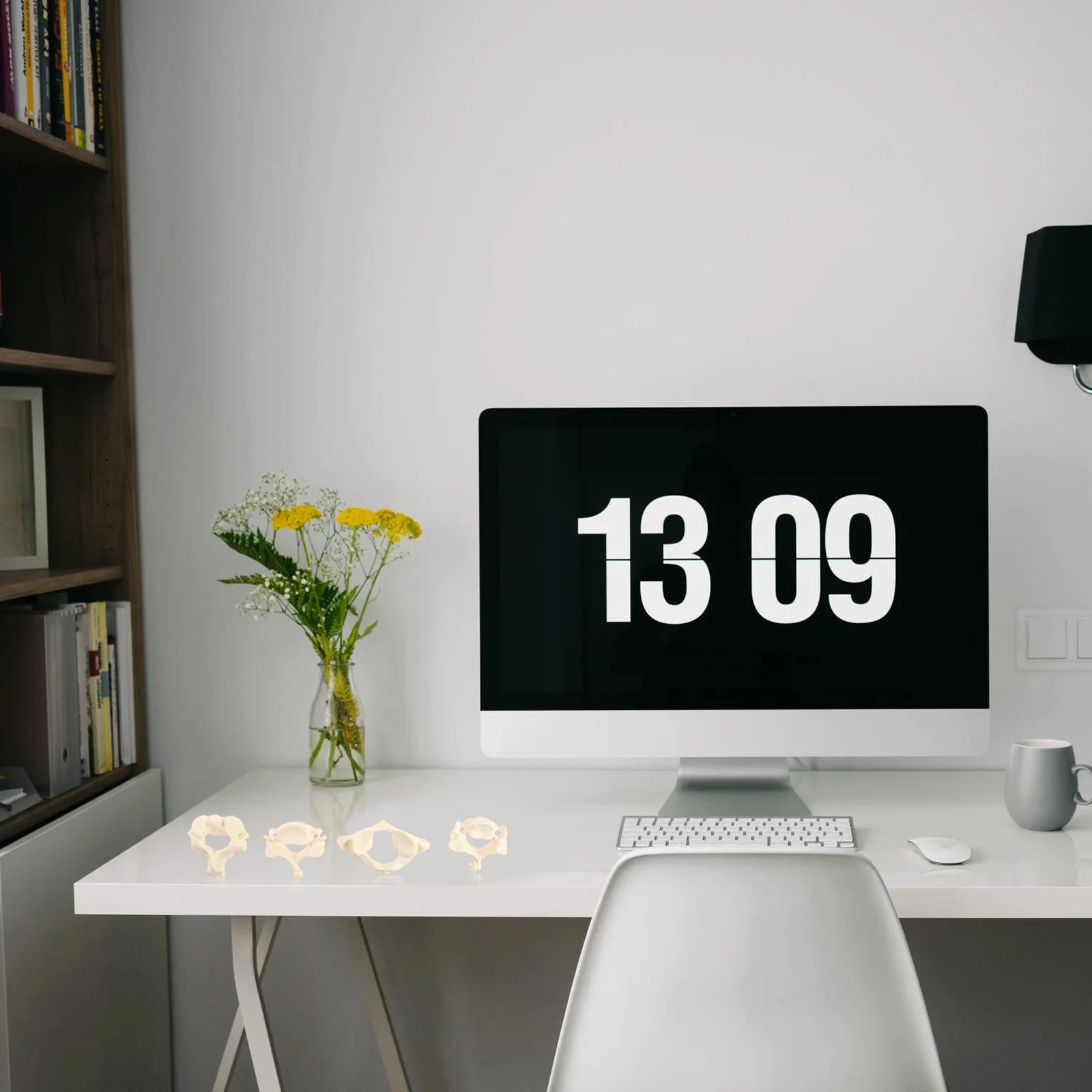 Bone Props Cervical Spine Model Spinal Column Vertebrae Doctor Study PVC Anatomical Anatomy Medical