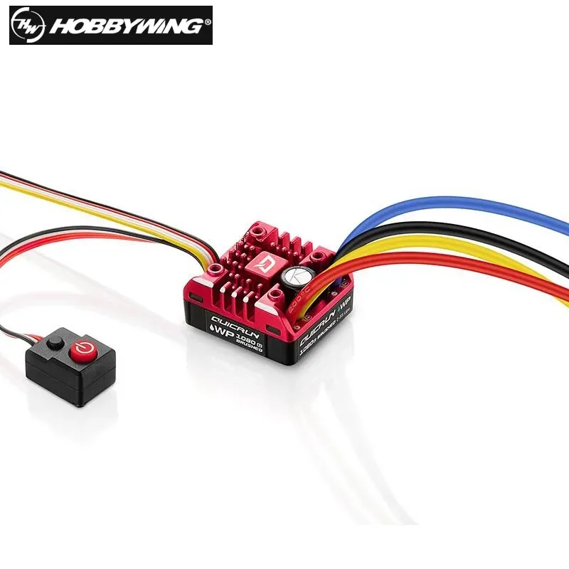 Hobbywing QuicRun ESC 1:10 1/8 aggiornamento 1080 G2 Crawler Brush spazzolato WP 80A regolatore di velocità elettronico