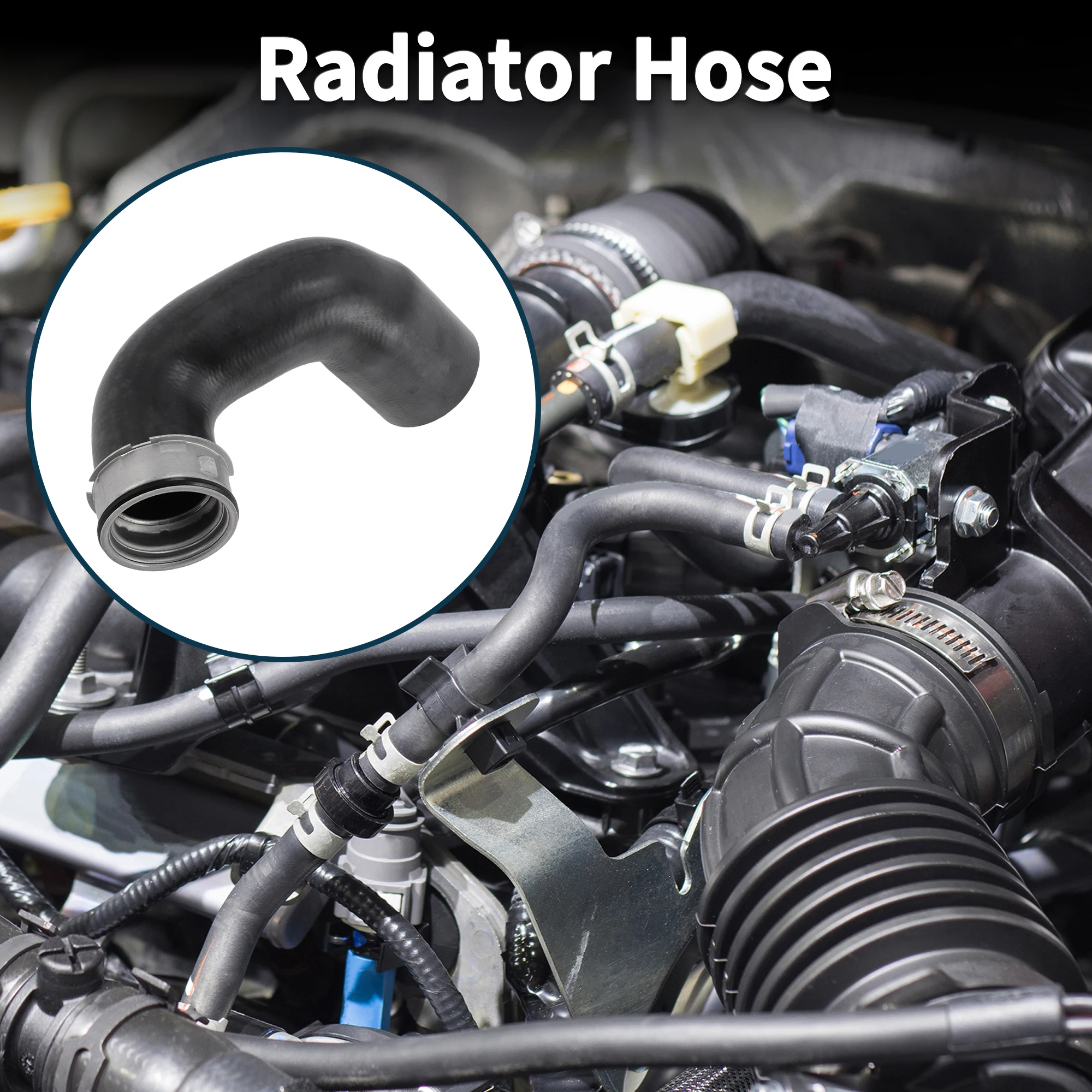 

UXCELL Radiator Hose Heater Hose for BMW X3 E83 2.0d 04-07 No.11613450222 Rubber 1 Pc