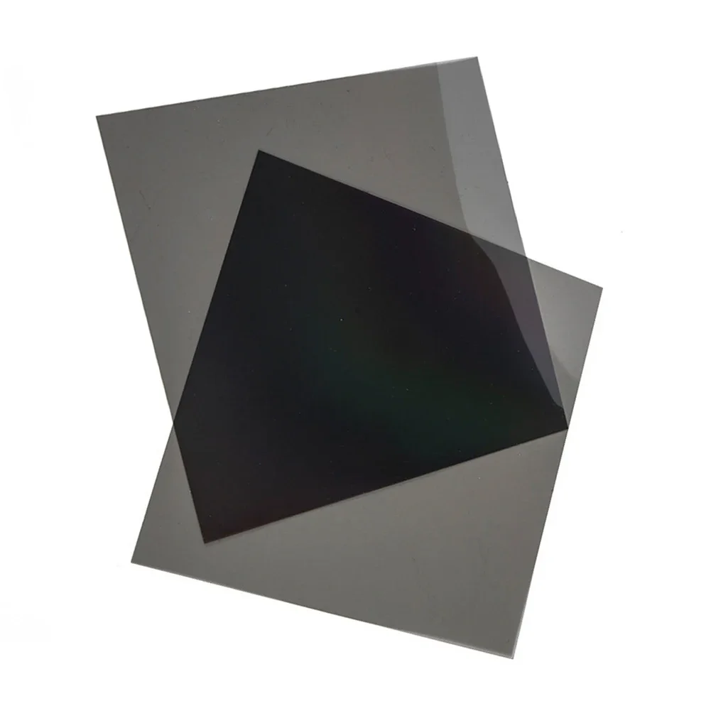Gray Polarizing Film Adjustable Angle Easy Installation Thin Plastic Sheet Optical Grade Plastic For Vehicle Dashboard