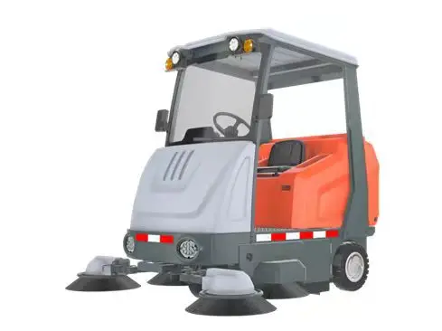 Electric Street Sweeper Road Sweeper Hagao Driving Electric Sweeper B2100R China Germany Plastic Provided High Pressure Cleaner