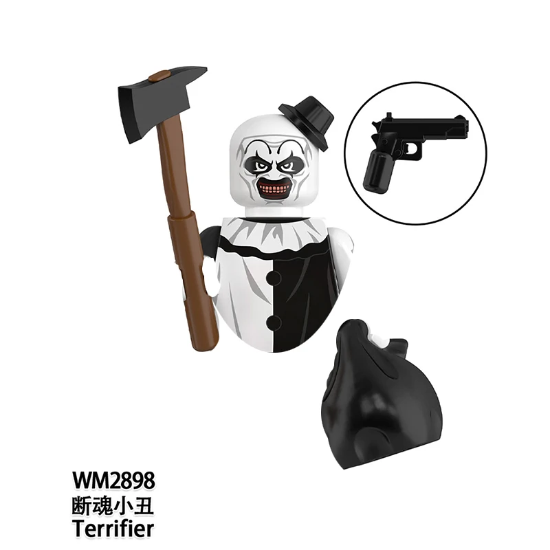 Retour vers le futur briques cadeau Hazbin hôtel pour Halloween figurines de noël blocs de construction Mini figurines d'action pour les enfants