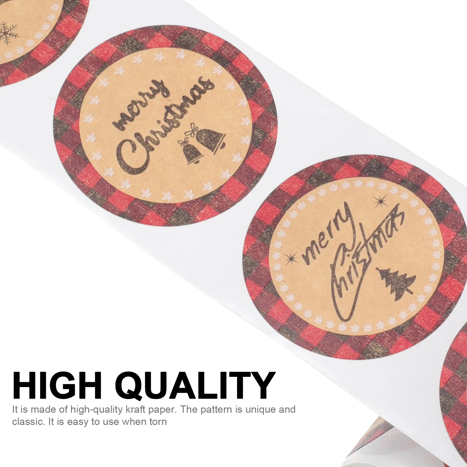 Seal Label Sticker Stickers Christmas Decor Holidays Presents Envelope Labels Gift Bag Sealing Decal