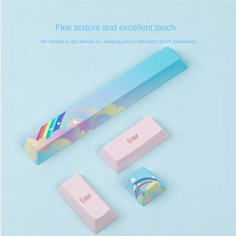 

Удобные персонализированные 139 клавишные колпачки для клавиш из ПБТ, портативные, полезные для сублимационной механической колпачки «сделай сам», B