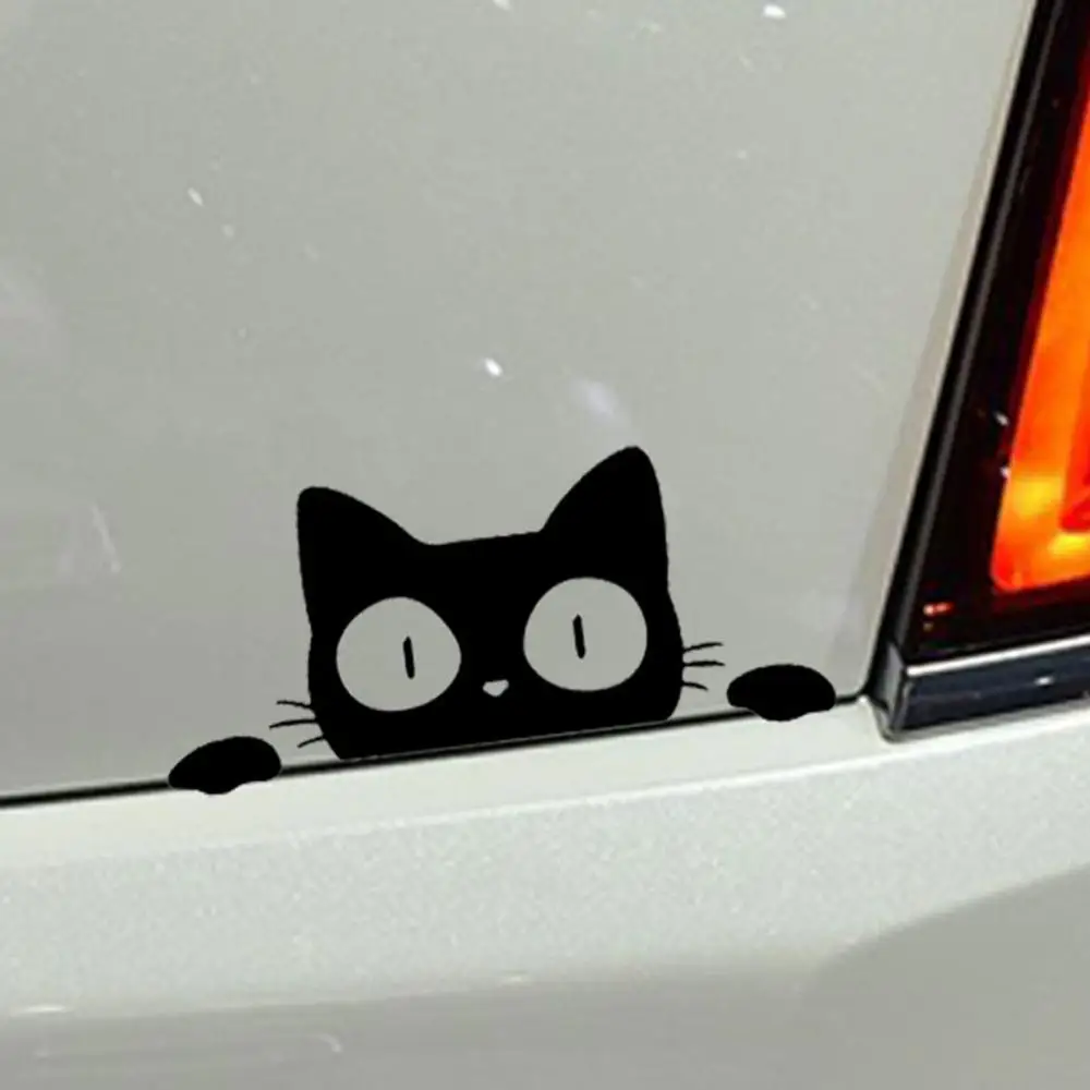 Reflective Peeking Cat Animal Car Styling Decorative Stickers Auto Window Decals Car/Automobiles Accessories Supplies Products