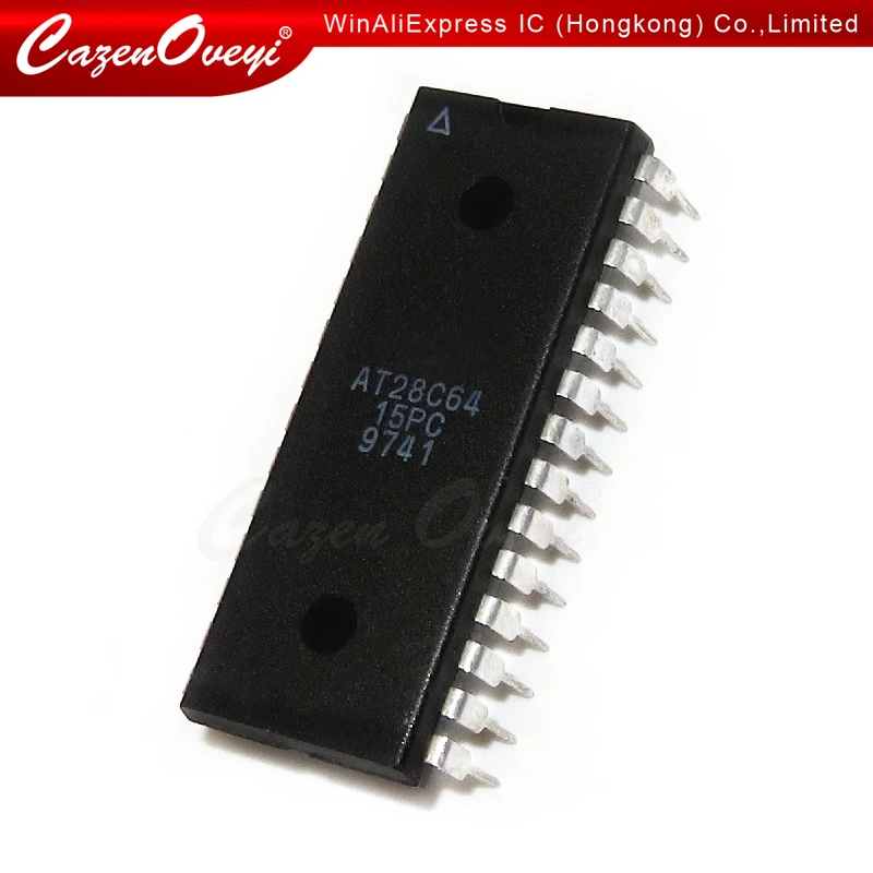 Hot sales 5pcs/lot AT28C64-15PC AT28C64 DIP-28 In Stock