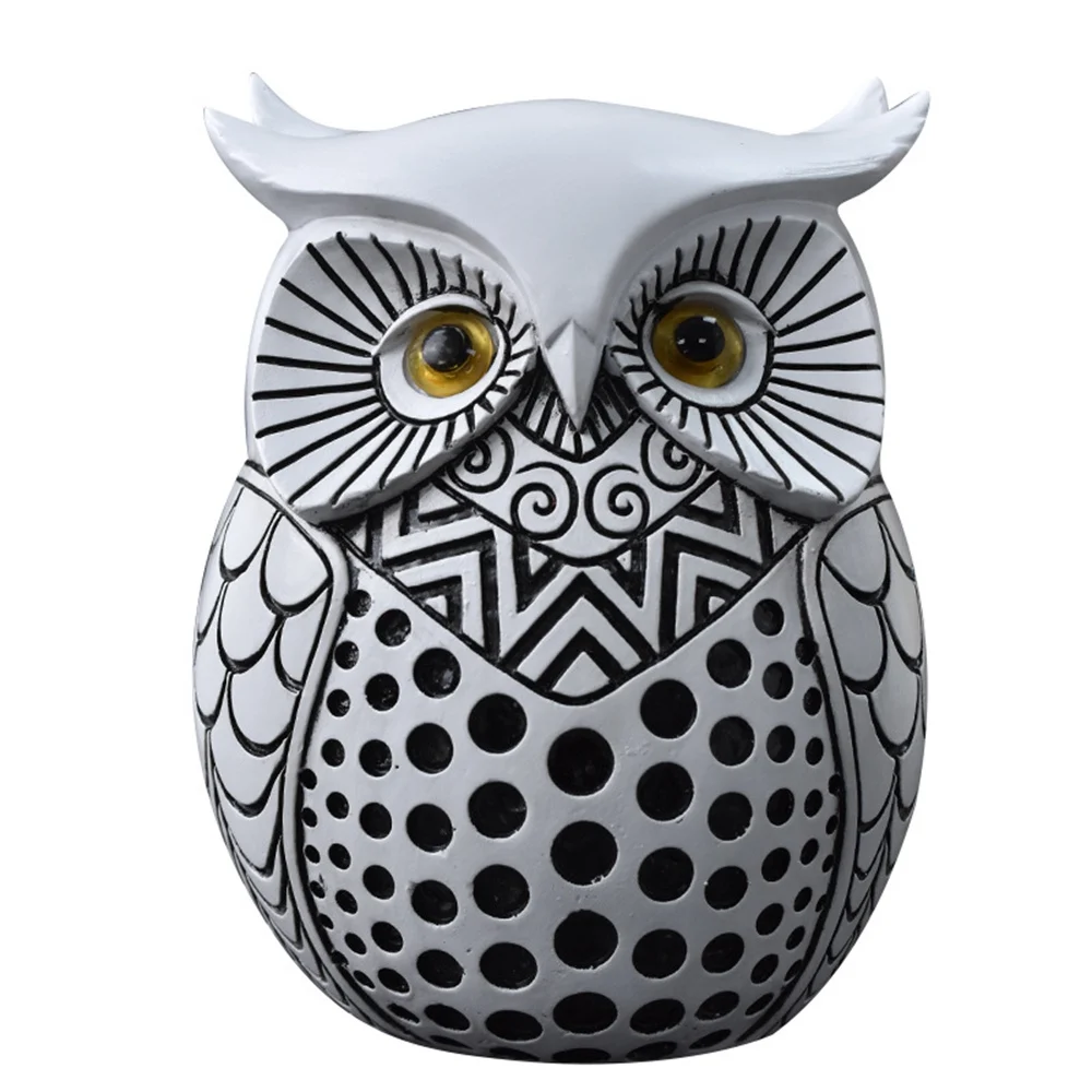 

Simple and luxurious owl animal resin handicrafts home decor Statue Art Home Office Desktop Decoration Figurines Statues Decor