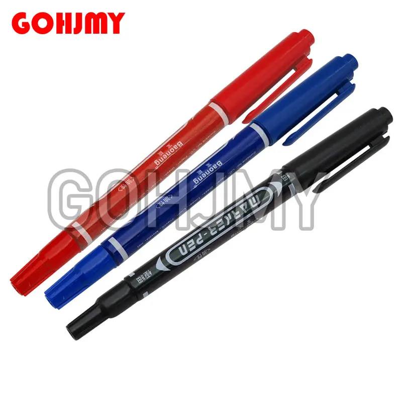 1PCS/LOT Smart Electronics CCL Anti-etching PCB circuit board Ink Marker Double Pen For DIY PCB